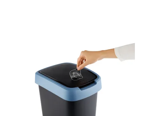 Afvalbak Twist 10 Liter Horizon Blauw