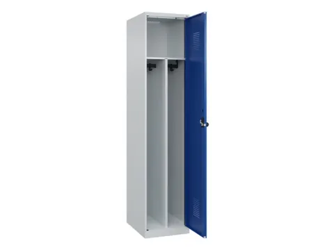 locker voor scheiding van kleding,HxBxD 1850x400x500mm,1vak