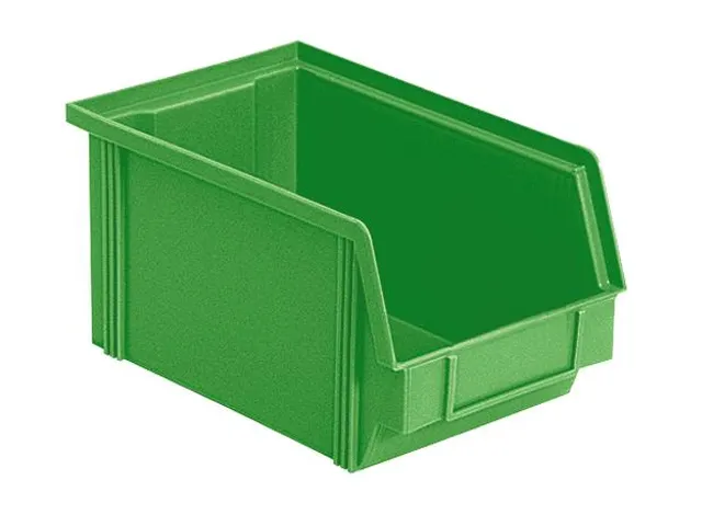 Zichtbak Hxbxd 122x140x230/200mm Pe Groen