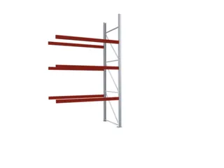 palletstelling,aanbouwveld,HxBxD 3300x1910x1100mm,vakl. 2250kg - 1