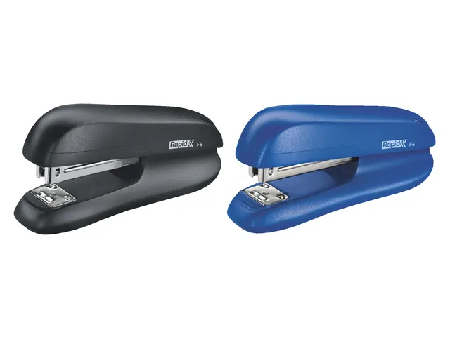 Nietmachine Rapid F6 Halfstrip 20vel 24/6 zwart