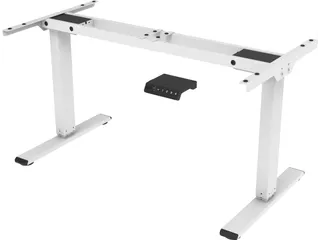 Elektrisch Verstelbaar Zit-Sta Bureau Frame Economy Wit 180Cm - 1