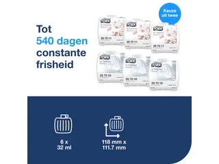 Luchtverfrisser Tork A3 Premium constant assorti 257013 - 5