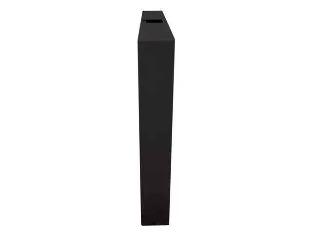 Dextro Wang Voor Solo Plus Bureau Zwart Metaal