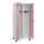 locker voor scheiding van kleding,HxBxD 1950x800x500mm,2vak