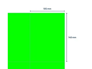 Etiket Rillprint 105x148mm fluorgroen 400 etiketten - 3