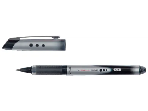 Rollerpen Pilot V-Ball Grip 05 VBG-5 Fijne punt Zwart 0.5mm