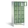 Lockerkast 1850x900x500mm 3x5 vakken Cilinderslot Poten, RAL6011