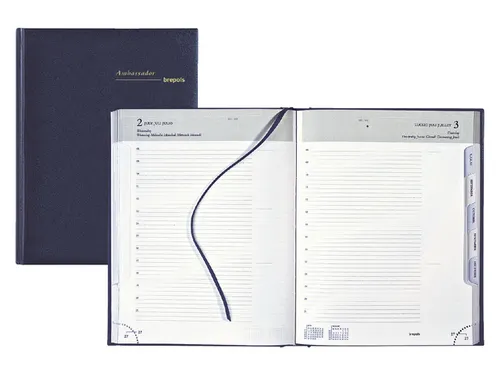 Agenda 2027 Brepols Ambassador Lima 1dag/1pagina blauw