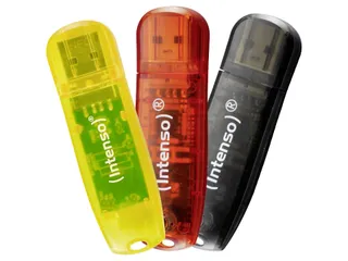 Raimbow Line Usb Stick 32Gb 3502483 28MB/s USB 2.0 geel, rood, zwart - 1