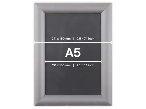 Kliklijst Europel Economy A5 zilver