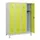 schoollocker,HxBxD 1630x1200x500mm,4vak,vak B 300mm,cil.-slot,voeten