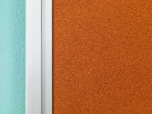 Prikbord Bulletin Oranje 90x120cm Softline Profiel 16mm
