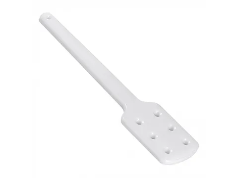 Roerspatel 45cm met gaten