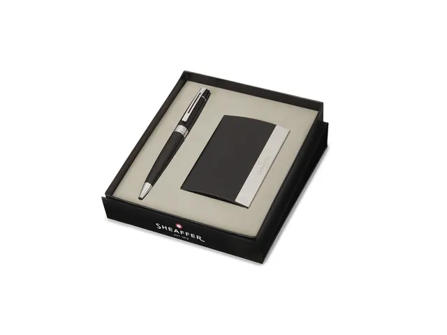Stylo à bille ensemble cadeau SHEAFFER 300 G9312 Noir brillant chrom