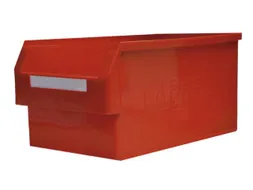 Magazijnbakken Pe Hxbxd 250X300X500/450Mm Rood