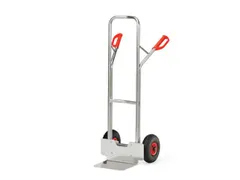 Aluminium Steekwagen A1325v 200kg Massief Rubber Banden