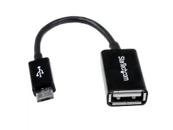 Micro USB naar USB OTG adapter - M/F - 12 cm USB kabel