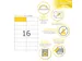 Etiketten universele labels A4 permanent 70x37mm Wit 1600 stuks