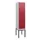 dubbeldekse locker,HxBxD 1950x400x500mm,1x2vak.,vak B 400mm