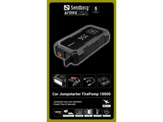Sandberg Car Jumpstarter tirepump 10000 421-21 - 5