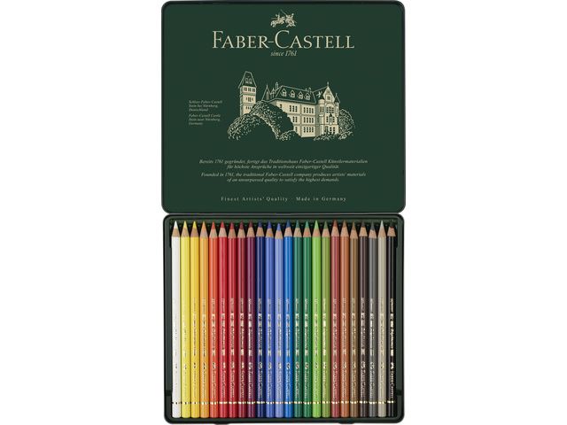 Faber Castell Crayons De Couleur Faber-castell Polychromos Assprti