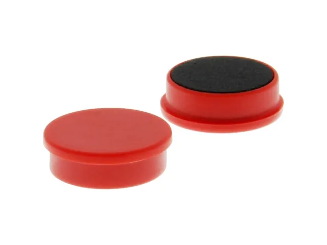 Aimants Smit Visual Magnum 35mm Rouge 10 pcs