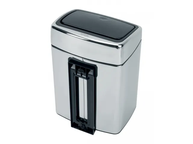 Wandafvalbak Touch Bin 10 Liter Rvs