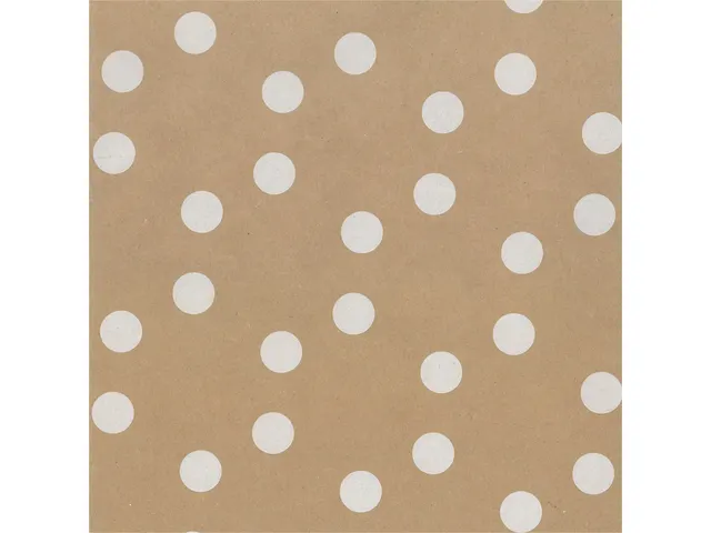 Cadeauzak Special Wrap 12x19cm kraft zwart en wit assorti à 1000 stuk