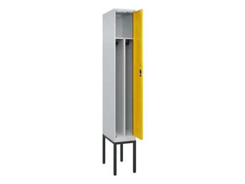 locker voor scheiding van kleding,HxBxD 2120x300x500mm,1vak
