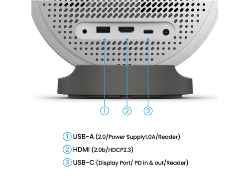 BenQ GV50, 500 ANSI lumens, DLP, 1080p (1920x1080), 100000:1, 16:9, 20