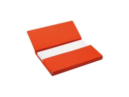 Pocketmap Secolor folio 100% gerecycled karton 250gr rood