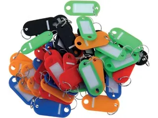 Pavo Sleutelhangers, Geassorteerde Kleuren, Pak Van 20 Stuks - 1