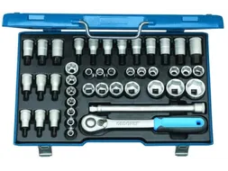 GEDORE ITX 19 INU-20dopsleutelset 1/2 inch 42stuks