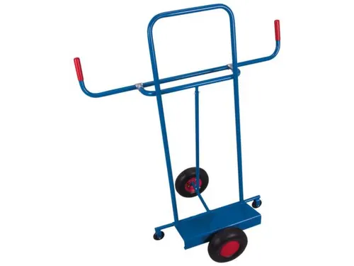 Platenkar 250kg Schop Bxd 500x200mm Hxb 1435x1260mm Luchtbanden