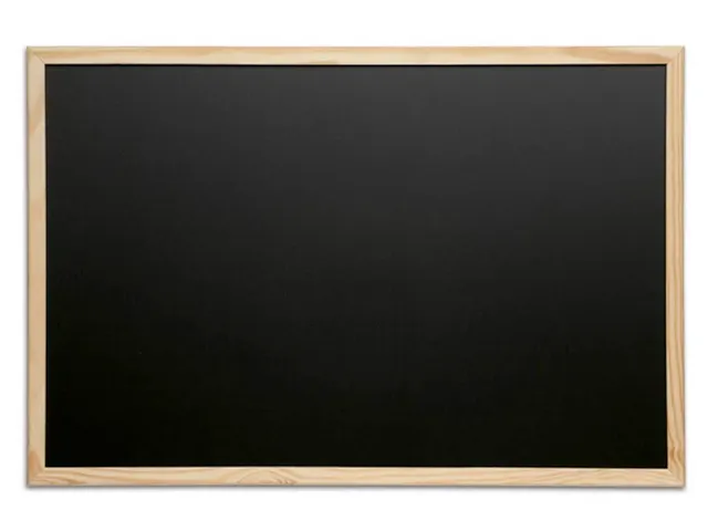 Tableau pour craie, cadre bois, 30 x 40 cm