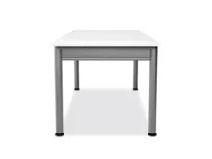 In hoogte verstelbaar bureau,HxBxD 680-800x1600x800mm,decor wit