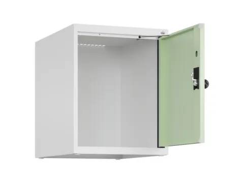 opzetkast,v. locker,1vak.,vak B 400mm,HxBxD 500x400x500mm,draaigrendel