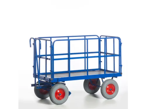 handtrekwagen,draagverm. 1000kg,laadvl. LxB 1530x730mm