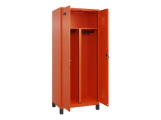 PBM-locker,HxBxD 1950x800x500mm,2vak,vak B 400mm,draaigrendel - 1