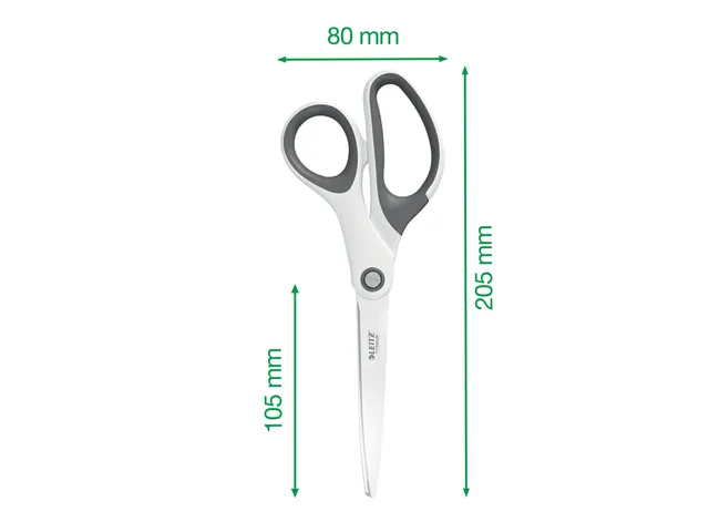 Schaar Leitz WOW 205mm titanium rood