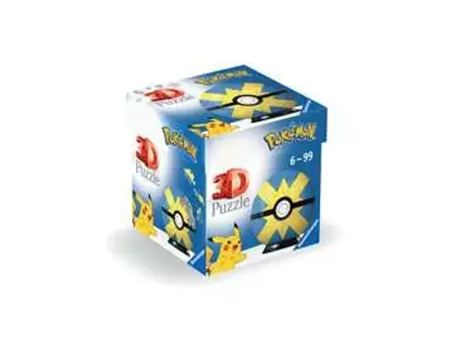 Ravensburger Pokémon Quick Ball 3D Puzzel 54 stukjes
