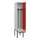locker met bank,voor scheiding van kleding,HxBxD 2120x400x815mm,1vak