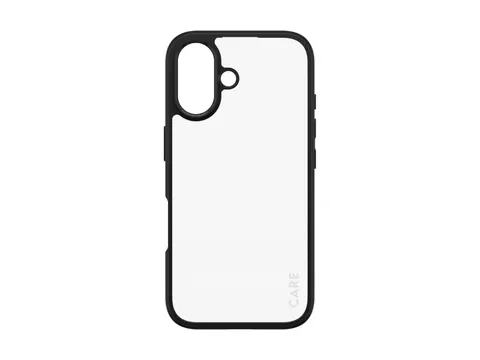 PanzerGlass CARE by Urban Combat Case Transparent w. Black Frame