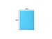 Dossiermap FOREVER 250 100%gerecycleerd Donkerblauw 100 Stuks