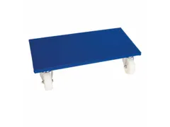 meubelroller,draagverm. 500kg,laadvl. LxB 600x350mm,platform gesloten