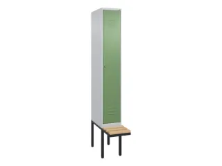 locker voor scheiding van kleding,HxBxD 2120x300x815mm,1vak - 1