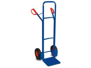 Steekwagen Staal Kratten 250kg 1300x570mm Luchtbanden - 1