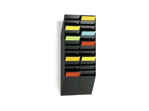 Wandfolderhouder FLEXIBOXX 12 A4 Zwart