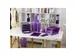 Brievenbak COMBO MID I violet transparant